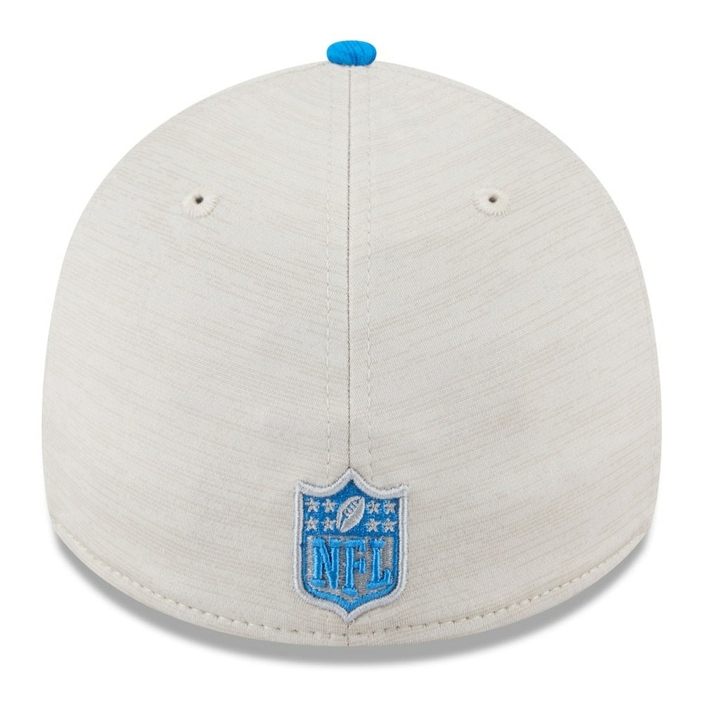 Detroit Lions New Era 2024 Sideline Historic 39THIRTY Flex Hat Stone/Blue | NFL