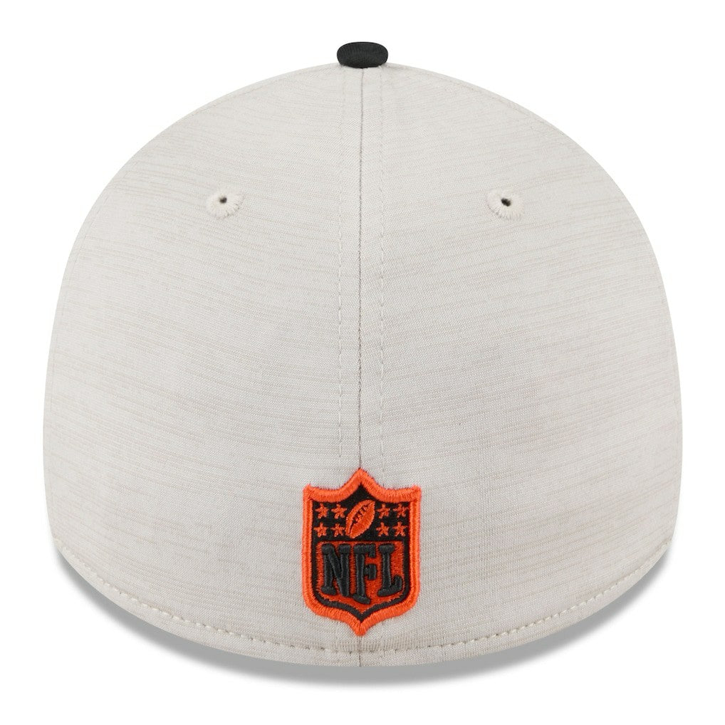 Cincinnati Bengals New Era 2024 Sideline Historic 39THIRTY Flex Hat Stone/Black | NFL