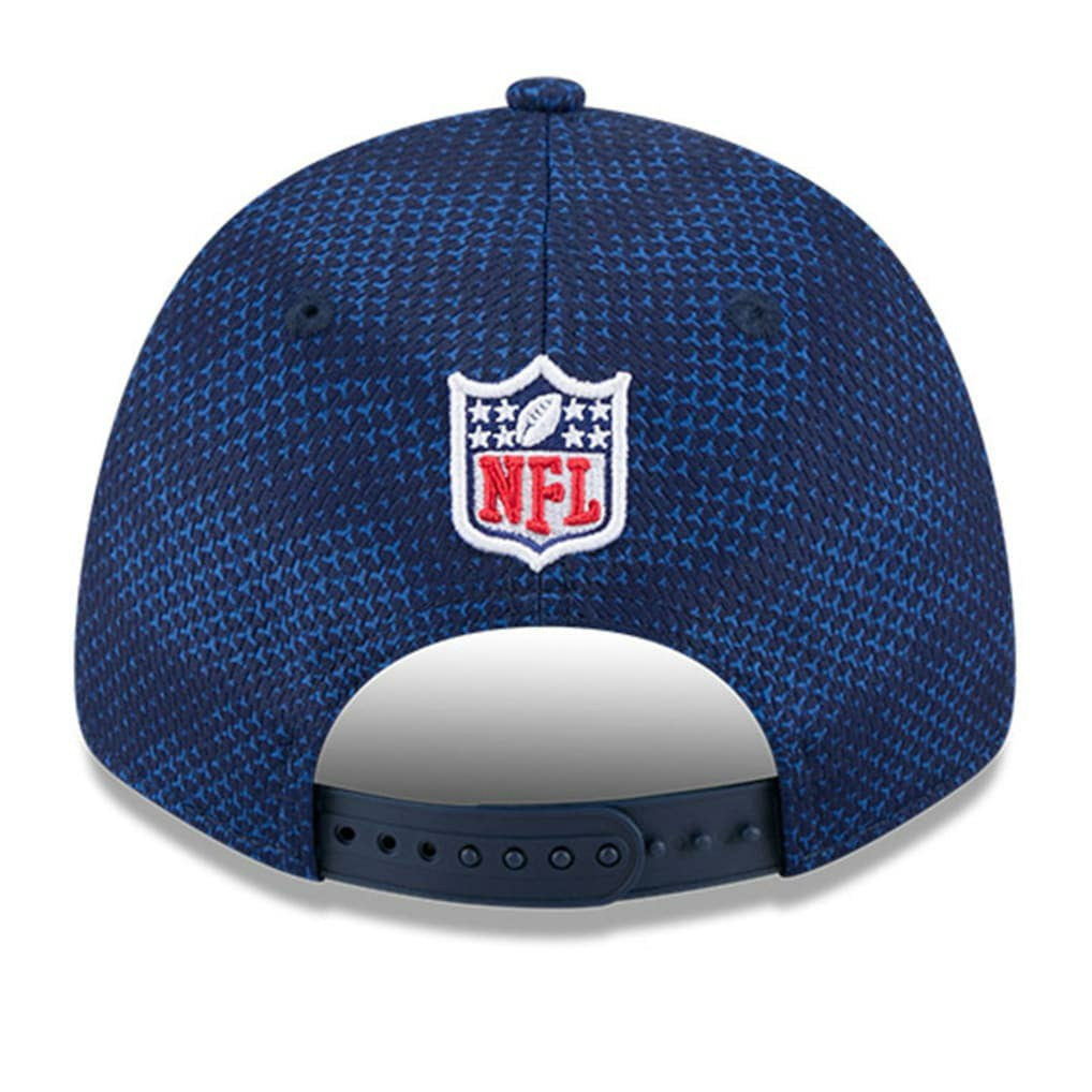 Dallas Cowboys New Era 2024 Sideline 9FORTY Stretch-Snap Hat Navy | NFL