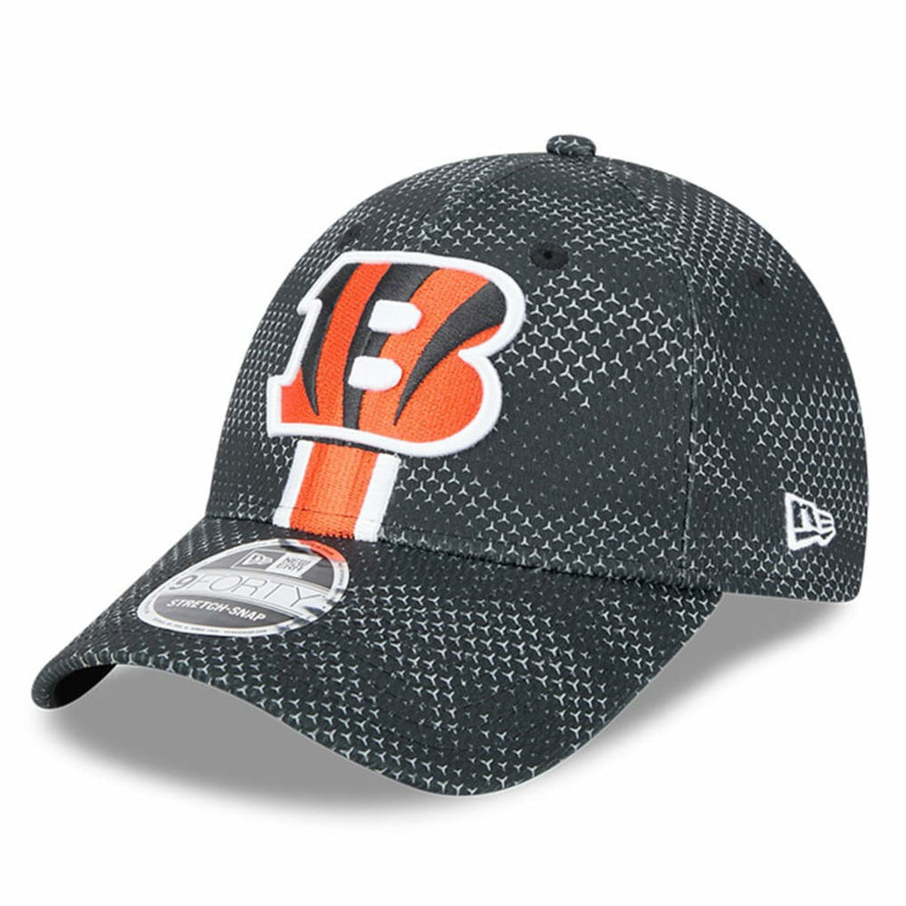 Cincinnati Bengals New Era 2024 Sideline 9FORTY Stretch-Snap Hat Black | NFL