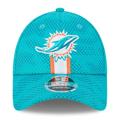 Miami Dolphins New Era 2024 Sideline 9FORTY Stretch-Snap Hat Aqua | NFL