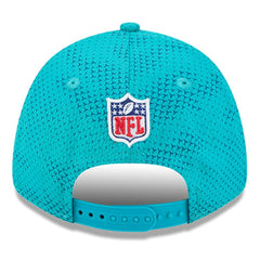 Miami Dolphins New Era 2024 Sideline 9FORTY Stretch-Snap Hat Aqua | NFL