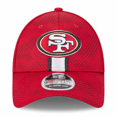 San Francisco 49ers New Era 2024 Sideline 9FORTY Stretch-Snap Hat Scarlet | NFL