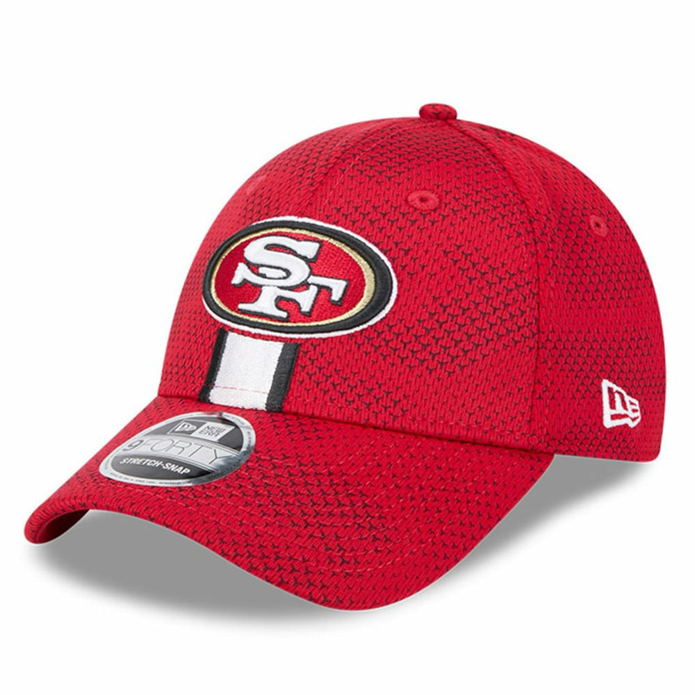 San Francisco 49ers New Era 2024 Sideline 9FORTY Stretch-Snap Hat Scarlet | NFL