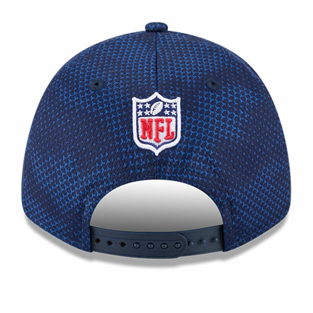 Tennessee Titans New Era 2024 Sideline 9FORTY Stretch-Snap Hat Navy | NFL