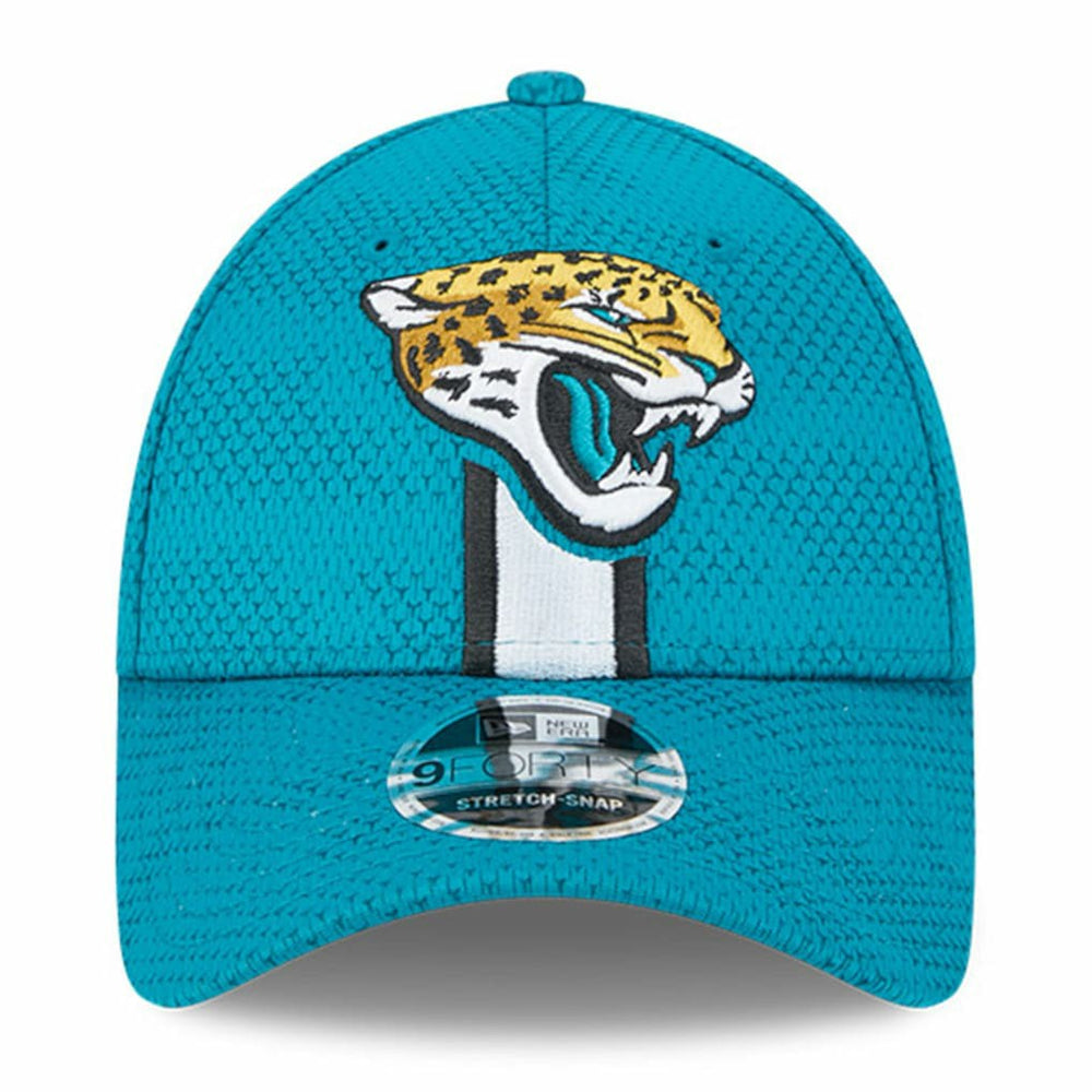 Jacksonville Jaguars New Era 2024 Sideline 9FORTY Stretch-Snap Hat Teal | NFL