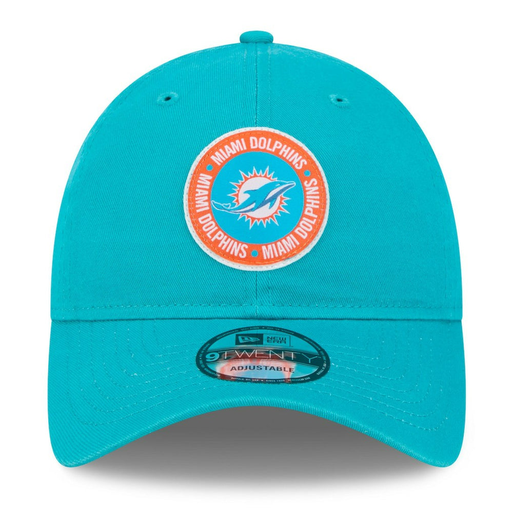 Miami Dolphins New Era 2024 Sideline 9TWENTY Adjustable Hat Aqua | NFL