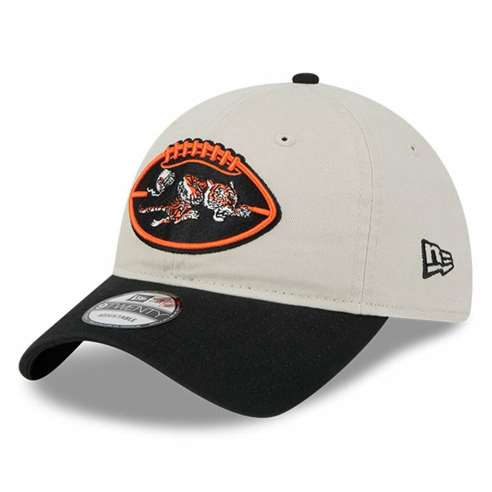 Cincinnati Bengals New Era 2024 Sideline Historic 9TWENTY Adjustable Hat Stone/Black | NFL