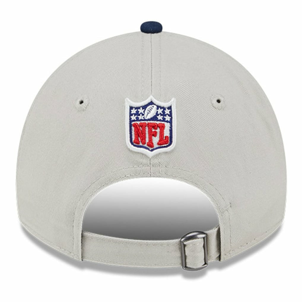 Dallas Cowboys New Era 2024 Sideline Historic 9TWENTY Adjustable Hat Stone/Navy | NFL