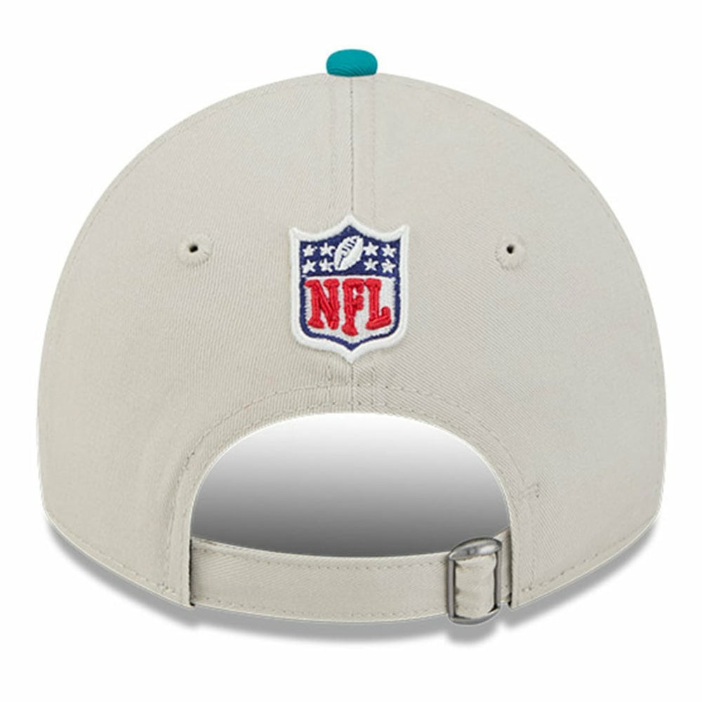 Miami Dolphins New Era 2024 Sideline Historic 9TWENTY Adjustable Hat Stone/Aqua | NFL
