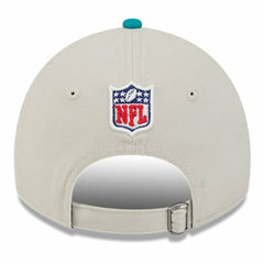 Miami Dolphins New Era 2024 Sideline Historic 9TWENTY Adjustable Hat Stone/Aqua | NFL