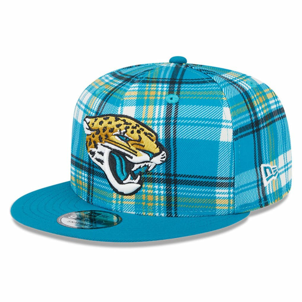 Jacksonville Jaguars New Era Youth 2024 Sideline Statement 9FIFTY Snapback Hat Teal | NFL