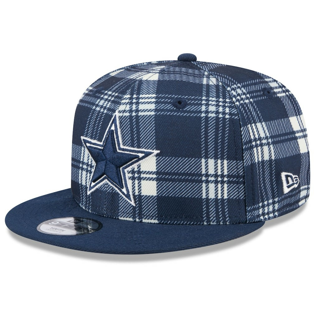 Dallas Cowboys New Era Youth 2024 Sideline Statement 9FIFTY Snapback Hat Navy | NFL