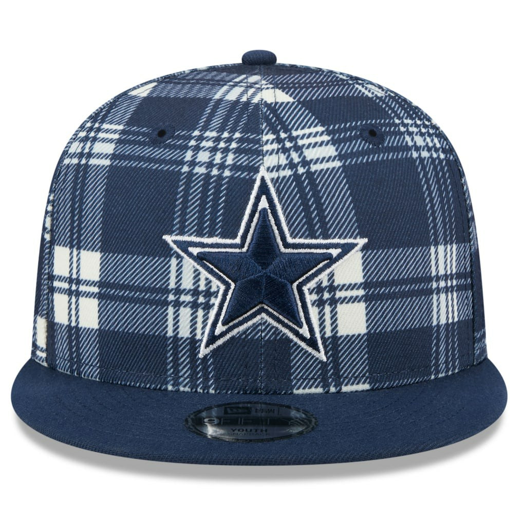 Dallas Cowboys New Era Youth 2024 Sideline Statement 9FIFTY Snapback Hat Navy | NFL