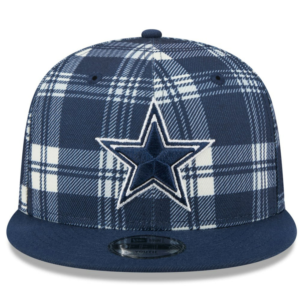 Dallas Cowboys New Era Youth 2024 Sideline Statement 9FIFTY Snapback Hat Navy | NFL