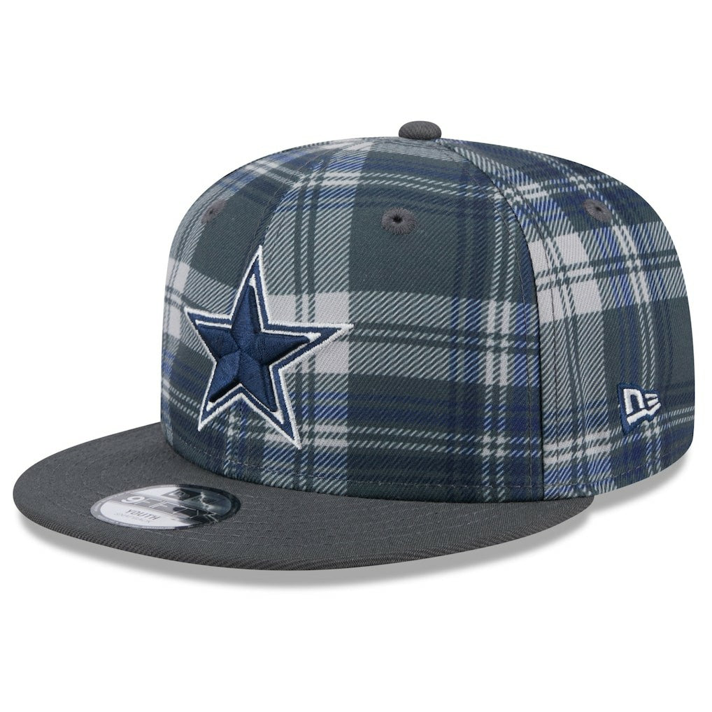 Dallas Cowboys New Era Youth 2024 Sideline Statement 9FIFTY Snapback Hat Navy | NFL