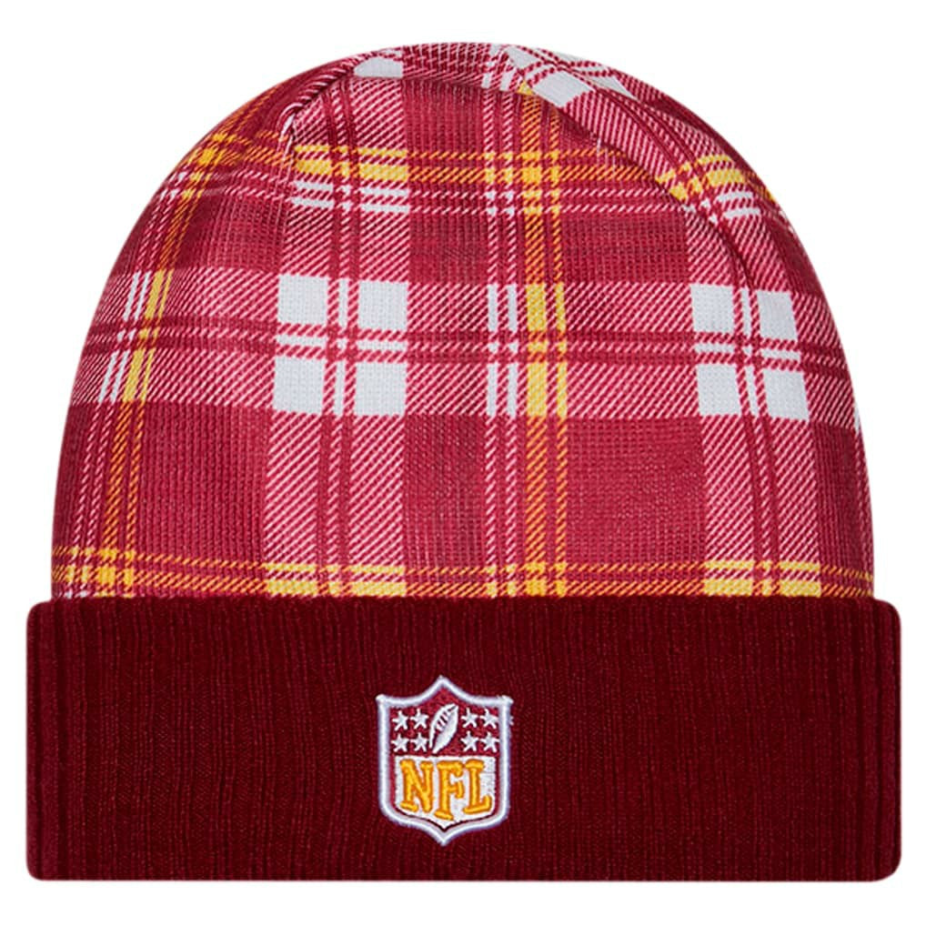 Washington Commanders New Era Sideline Statement Cuffed Knit Hat Burgundy | NFL