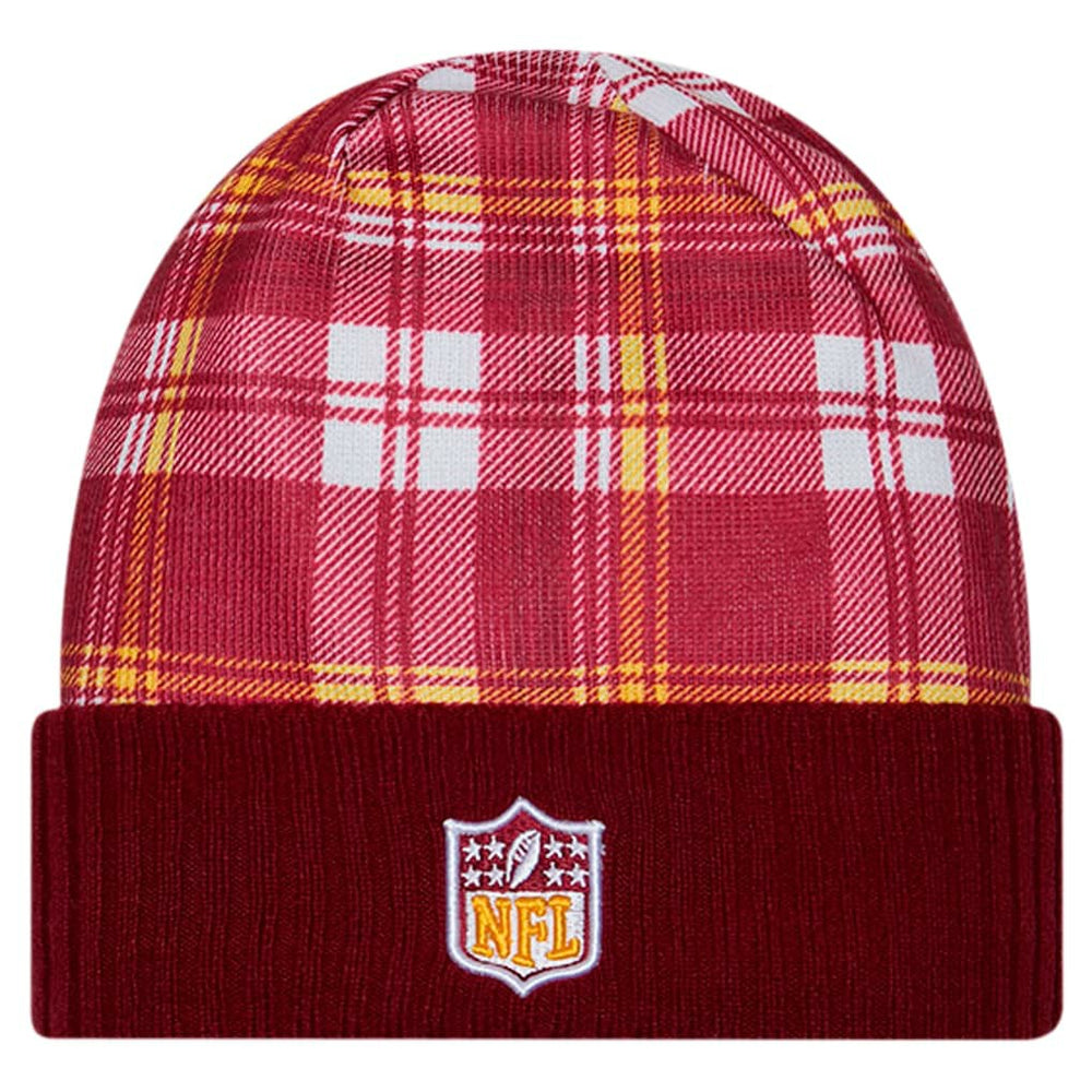 Washington Commanders New Era Sideline Statement Cuffed Knit Hat Burgundy | NFL