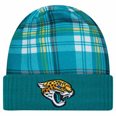 Jacksonville Jaguars New Era Sideline Statement Cuffed Knit Hat Teal | NFL