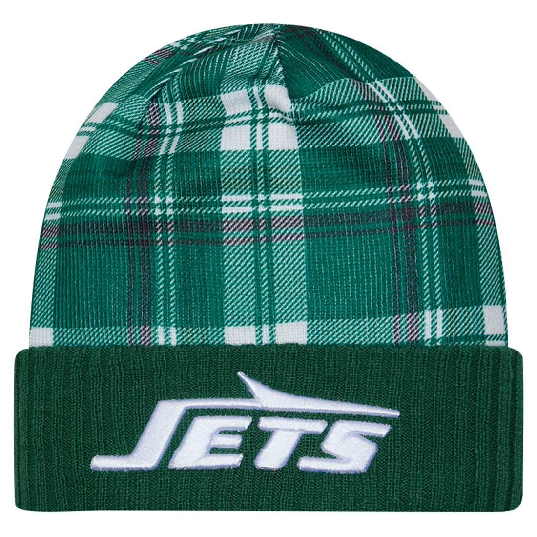New York Jets New Era Sideline Statement Cuffed Knit Hat Green | NFL