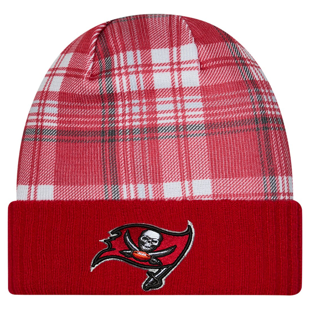 Tampa Bay Buccaneers New Era Sideline Statement Cuffed Knit Hat Red | NFL