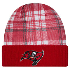 Tampa Bay Buccaneers New Era Sideline Statement Cuffed Knit Hat Red | NFL