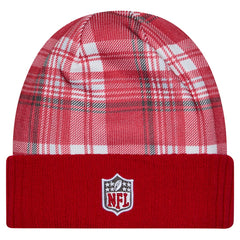 Tampa Bay Buccaneers New Era Sideline Statement Cuffed Knit Hat Red | NFL