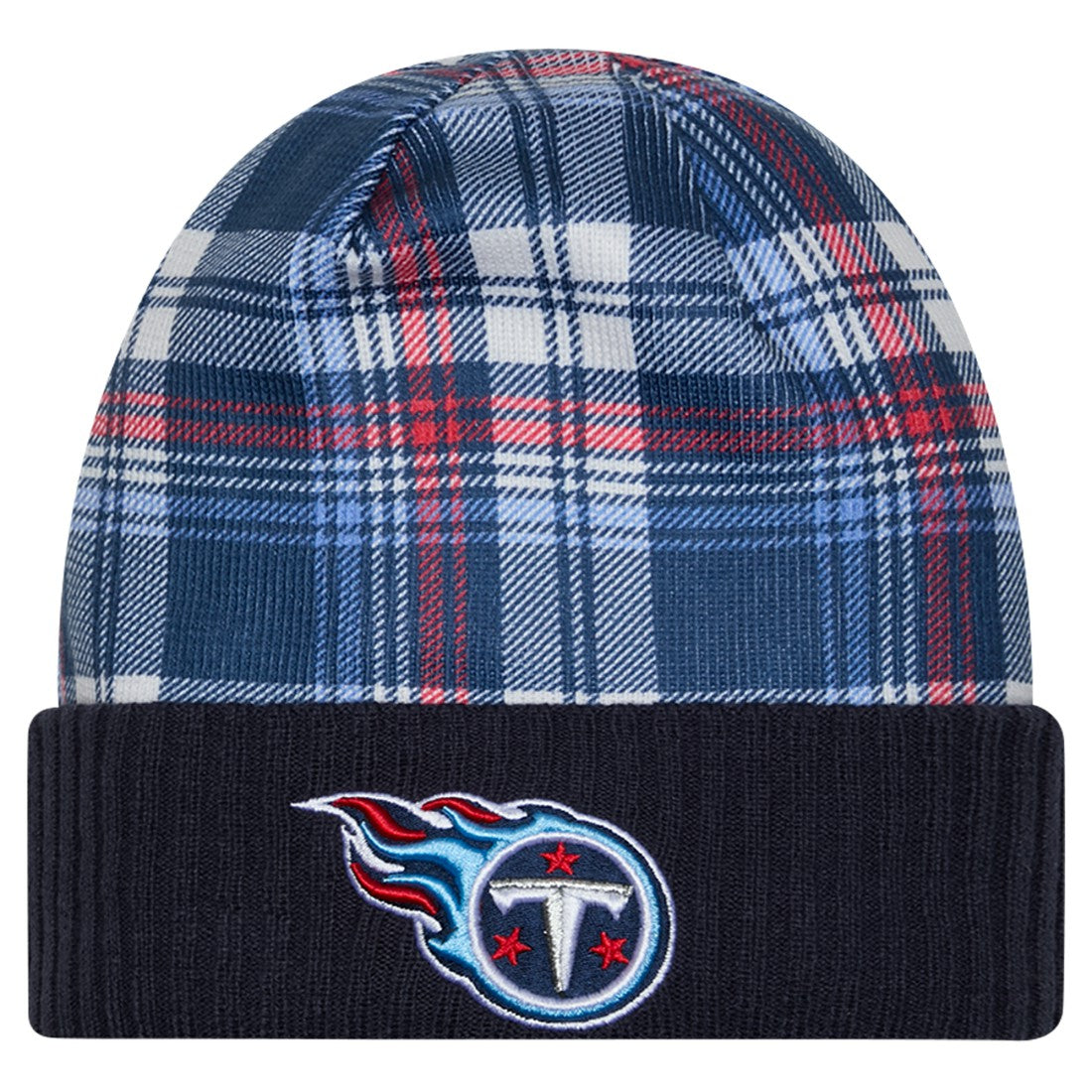 Tennessee Titans New Era Sideline Statement Cuffed Knit Hat Navy | NFL