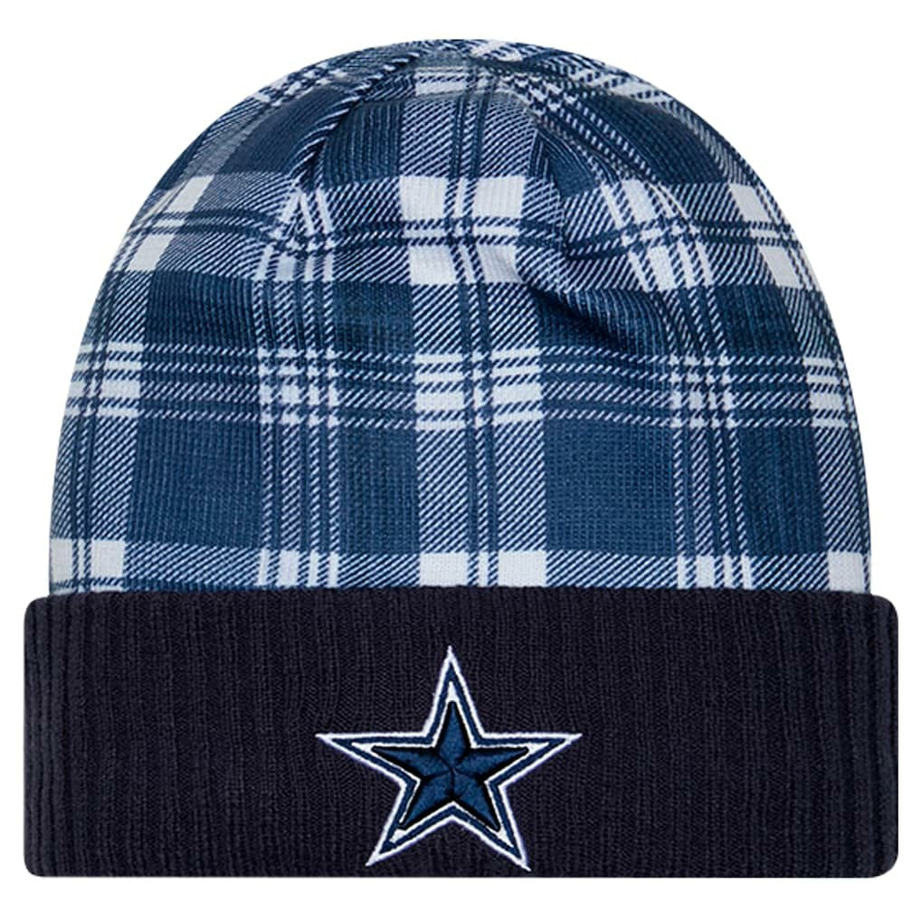 Dallas Cowboys New Era Sideline Statement Cuffed Knit Hat Navy | NFL