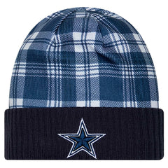 Dallas Cowboys New Era Sideline Statement Cuffed Knit Hat Navy | NFL