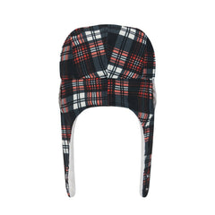 Cincinnati Bengals New Era Sideline Plaid Sherpa Trapper Hat Black | NFL