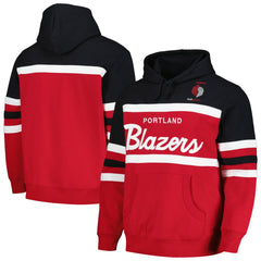 Portland Trail Blazers Head Coach Pullover Hoodie Red/Black - NBA