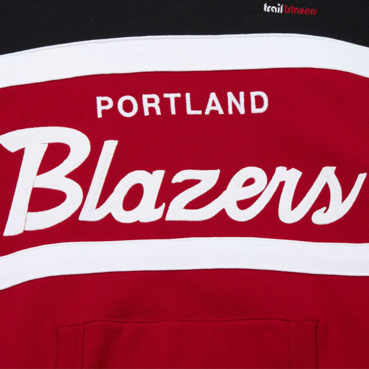 Portland Trail Blazers Head Coach Pullover Hoodie Red/Black - NBA
