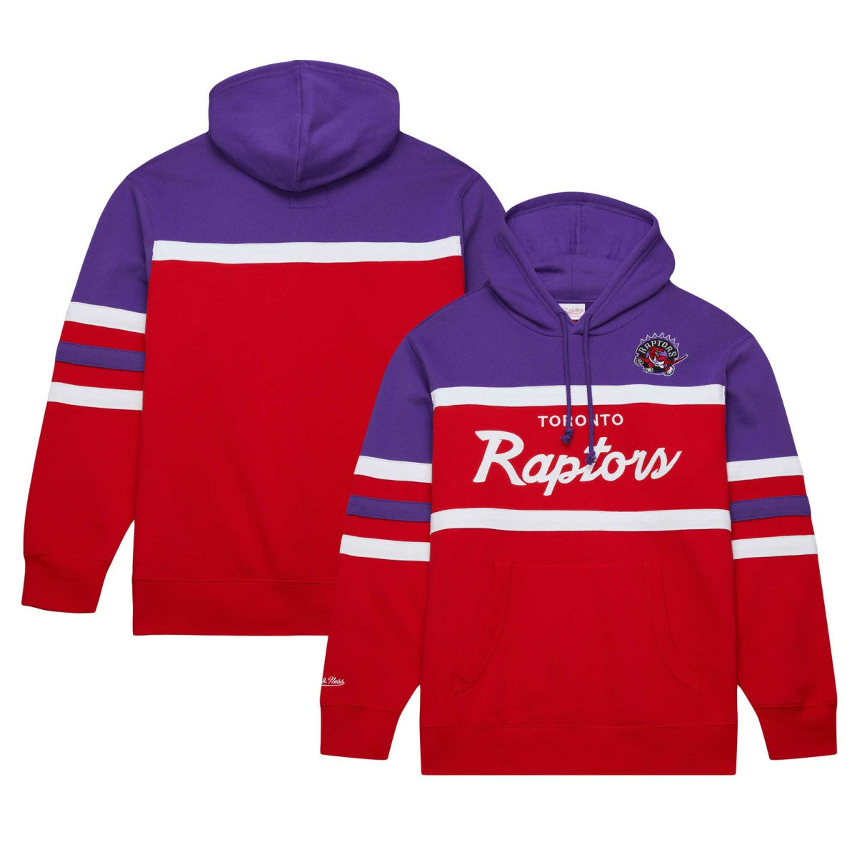 Toronto Raptors Head Coach Pullover Hoodie Red/Purple - NBA