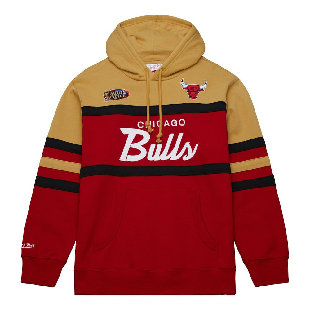Chicago Bulls Head Coach Pullover Hoodie Red/Gold - NBA