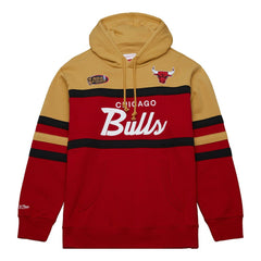 Chicago Bulls Head Coach Pullover Hoodie Red/Gold - NBA