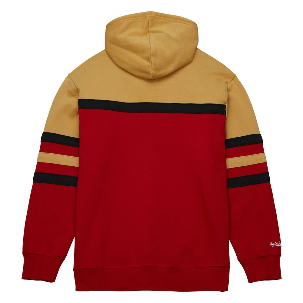 Chicago Bulls Head Coach Pullover Hoodie Red/Gold - NBA