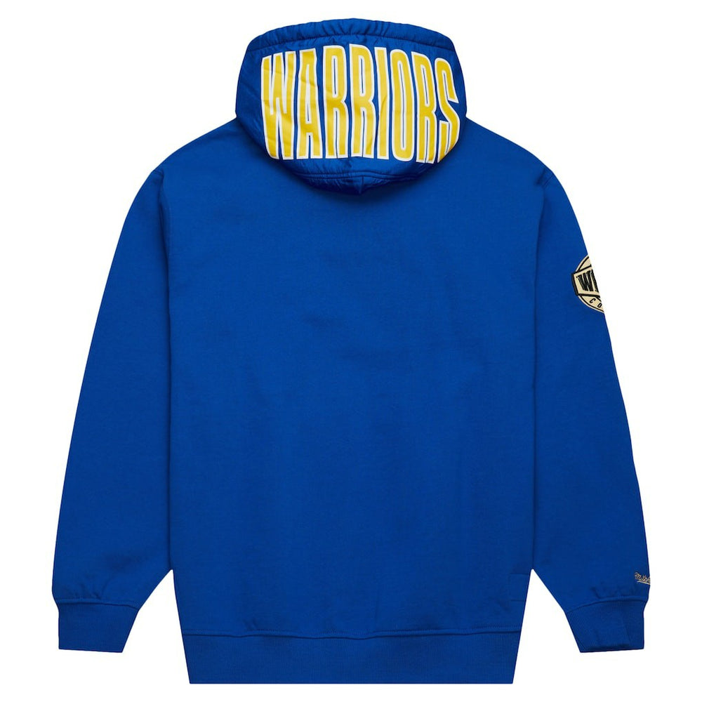 Golden State Warriors Team OG 2.0 Vintage Logo Fleece Pullover Hoodie Royal - NBA