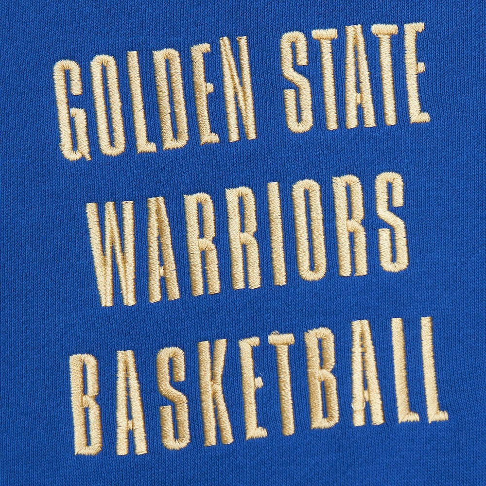 Golden State Warriors Team OG 2.0 Vintage Logo Fleece Pullover Hoodie Royal - NBA
