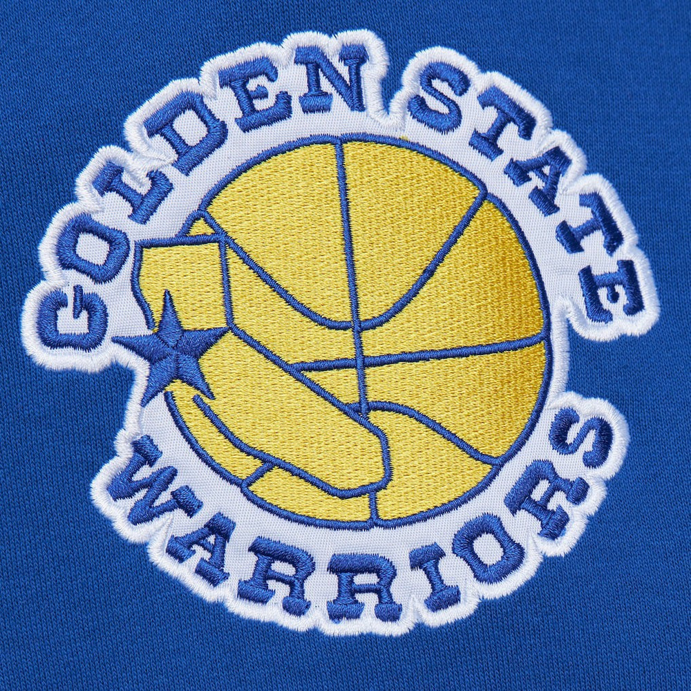 Golden State Warriors Team OG 2.0 Vintage Logo Fleece Pullover Hoodie Royal - NBA