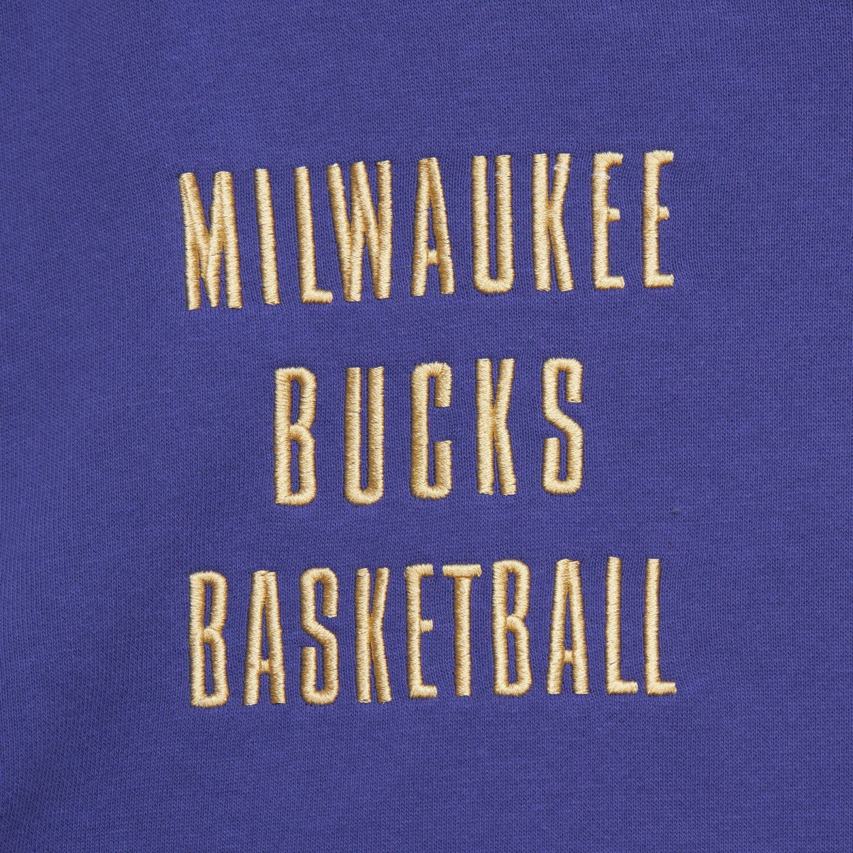 Milwaukee Bucks Team OG 2.0 Vintage Logo Fleece Pullover Hoodie Purple - NBA
