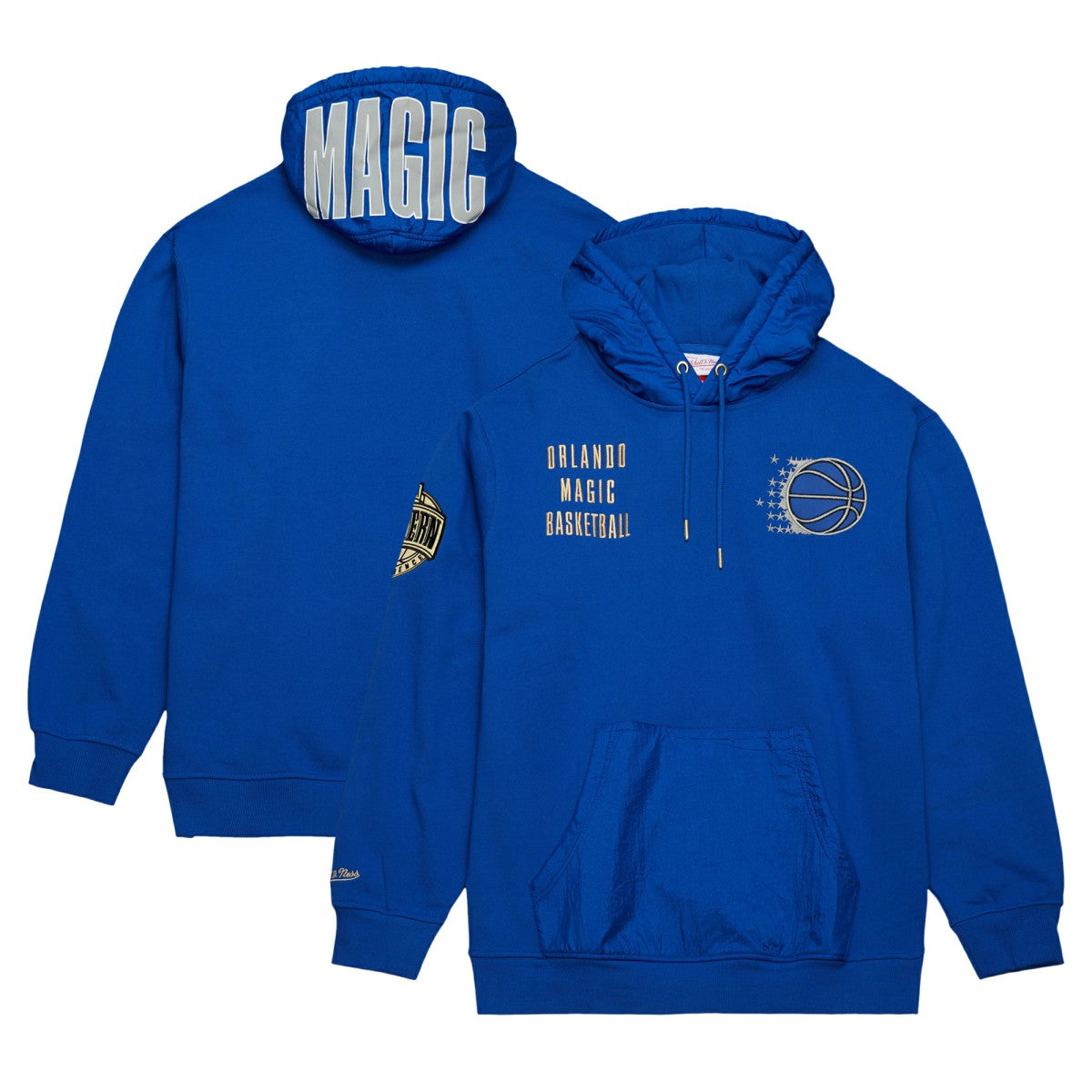 Orlando Magic Team OG 2.0 Vintage Logo Fleece Pullover Hoodie Blue - NBA
