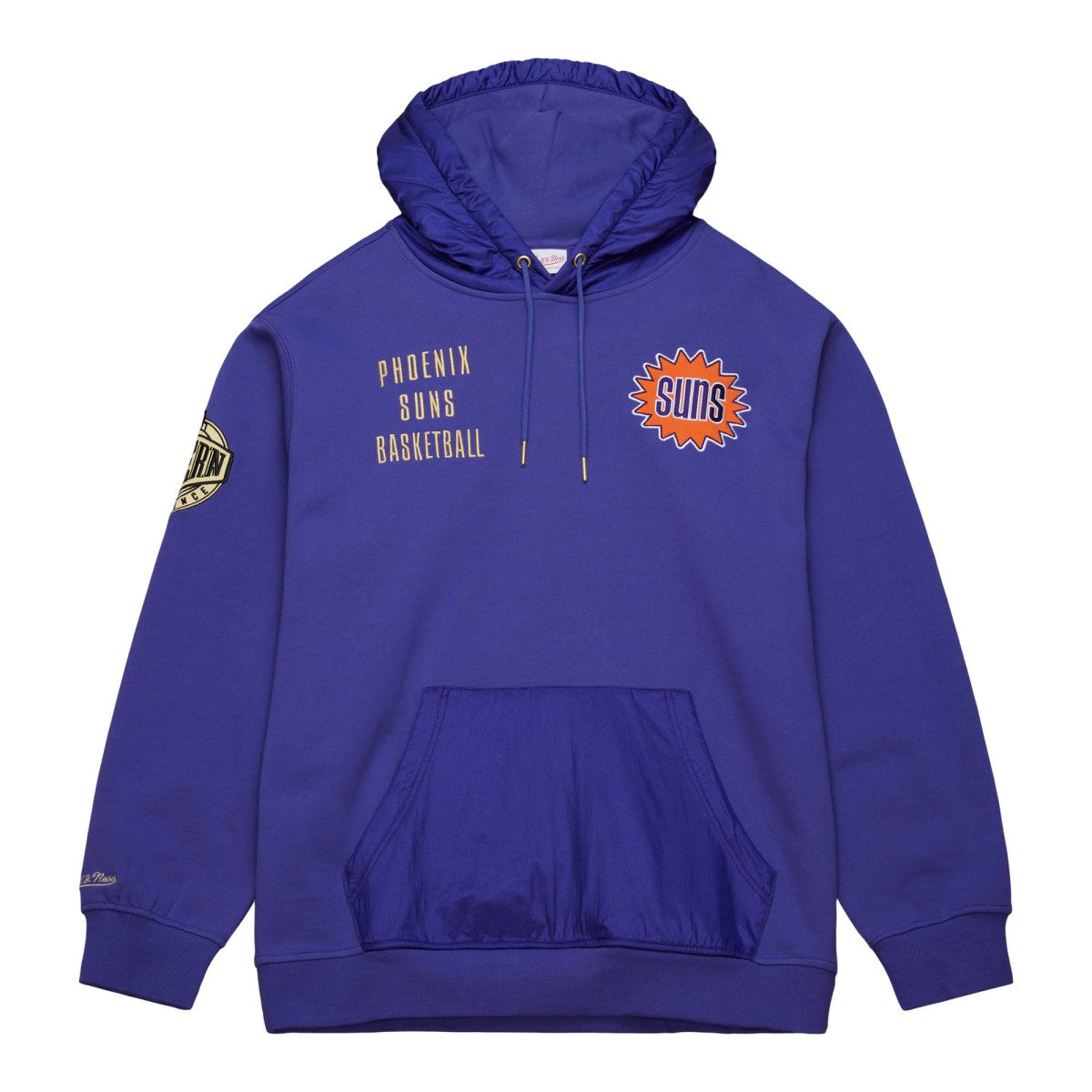 Phoenix Suns Team OG 2.0 Vintage Logo Fleece Pullover Hoodie Purple - NBA