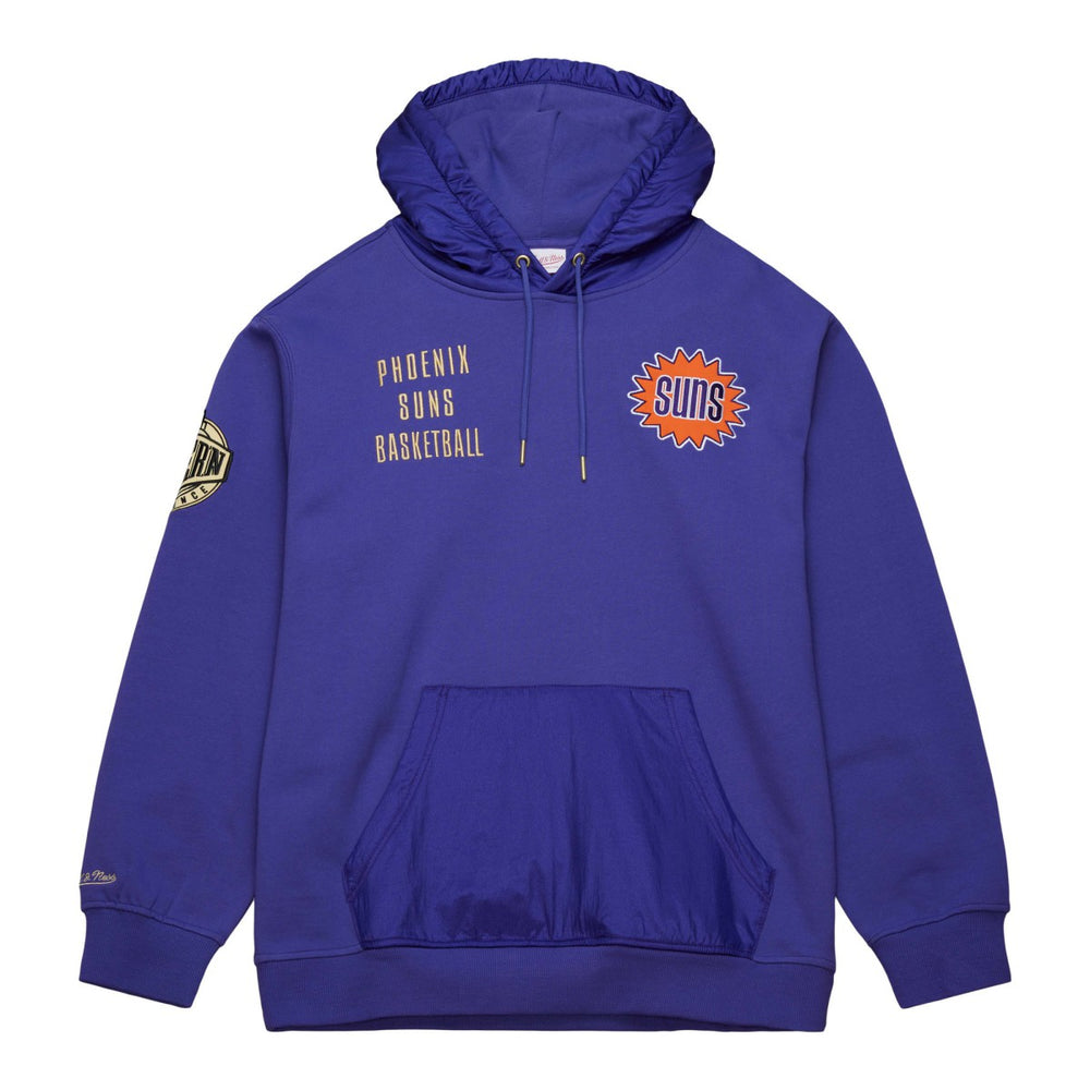 Phoenix Suns Team OG 2.0 Vintage Logo Fleece Pullover Hoodie Purple - NBA