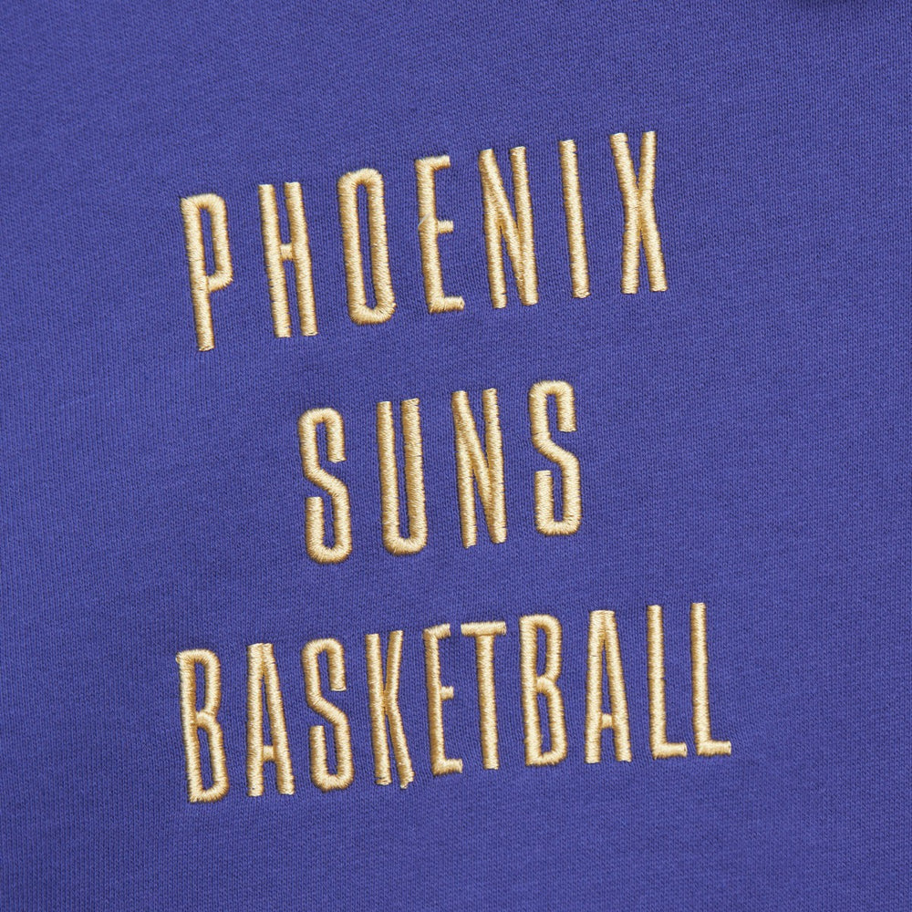 Phoenix Suns Team OG 2.0 Vintage Logo Fleece Pullover Hoodie Purple - NBA