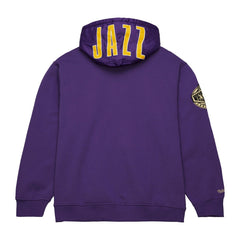 Utah Jazz Team OG 2.0 Vintage Logo Fleece Pullover Hoodie Purple - NBA
