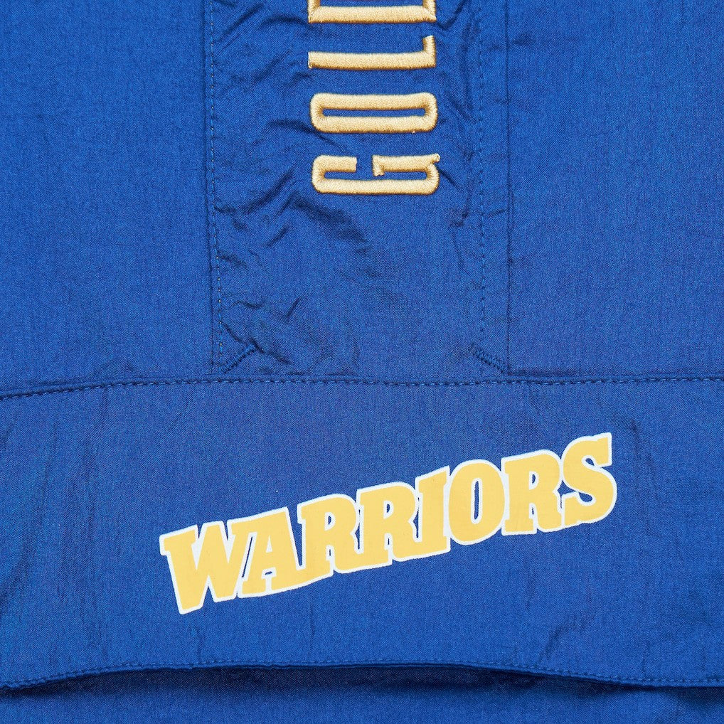 Golden State Warriors Team OG 2.0 Vintage Logo Anorak Windbreaker Quarter-Zip Jacket Royal - NBA