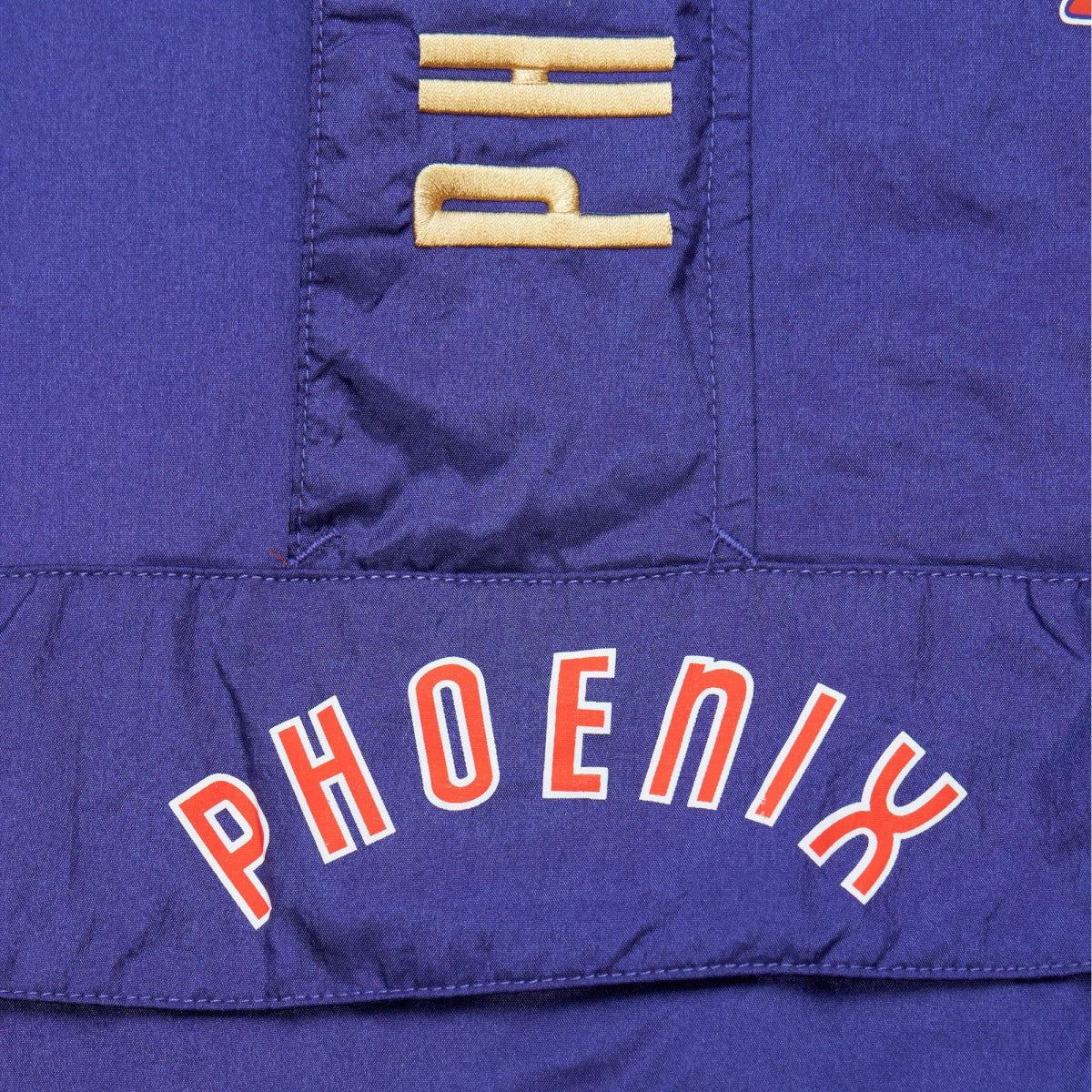 Phoenix Suns Team OG 2.0 Vintage Logo Anorak Windbreaker Quarter-Zip Jacket Purple - NBA