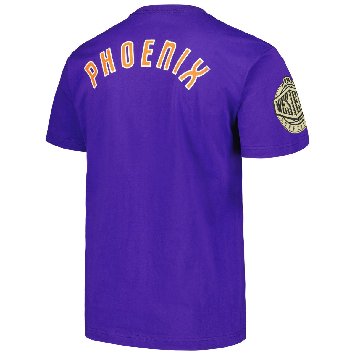 Phoenix Suns Hardwood Classics Team OG 2.0 Premium Vintage Logo T-Shirt Purple - NBA