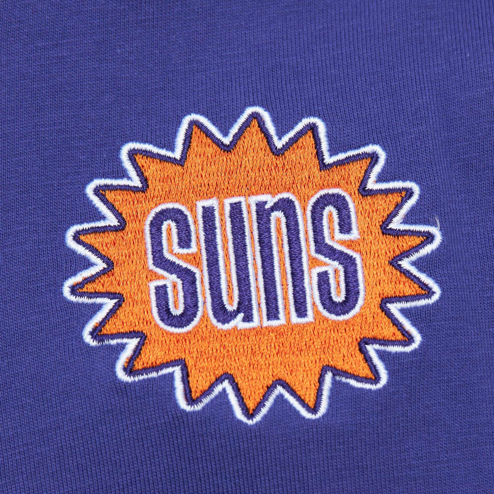 Phoenix Suns Hardwood Classics Team OG 2.0 Premium Vintage Logo T-Shirt Purple - NBA